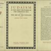 Judaism in the first centuries of the Christian era : the age of the Tannaim. (Vol. 2)