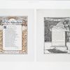 [The golden flower: cards titled 'to the Mrs. Alpheus Hardy' and 'king of the crimson' with text by Louis Carroll and Alice Ward Bailey; flowers, plants, angels, wings, banners, the sun, roman history and decorative design.]