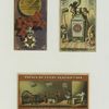 [Trade cards depicting pickles, angels, medals, twine and twine production; addresses include 104 Duane Street.]