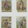 Cards from the Exposition Universelle de 1878 depicting boys from Austria, China, Spain and France.