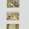 Cards depicting various scenes from the opera Paul et Virginie.