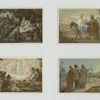 Cards depicting scenes from the life of Christ.