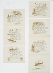 A Day's Fishing [text and illustrations of fishermen, fish, rods and hooks, a picnic, and flies].