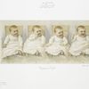 Progressive Laugh [Christmas card and calendar depicting baby with four expressions].