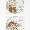 China painting #3 [depicting red, pink and yellow flowers.]