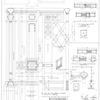 Full size and scale details of railings in rooms no. 331 and 83