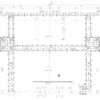 Southern half of flooring plan for lending delivery room, no. 83