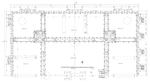 Southern half of flooring plan for lending delivery room, no. 83