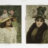 Prints entitled 'winter girl' and 'summer girl.'