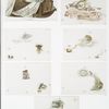Wakeful Willie, a cradle song: cards depicting babies, children, cradles, musical notation, cows, horses, the moon, frogs, owls, tea a lullaby and a horn.