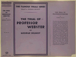 The trial of Professor Webster.