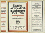 Deutsche Reichsgeschichte in Dokumenten, 1849-1934. (Vol. 1)