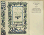 A book of French wines.