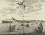 Het Fort Oranje en Nassou opt Eiland Goeree.