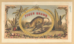 [An advertisement for Tiger Brand depicting a tiger in a tropic environment.]