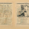 Advertisements from Century Magazine (the right one from January 1888) for Ivory Soap depicting a sales counter and a woman combing her hair.