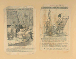 Advertisements from Century Magazine, August 1886 and August 1883, for Ivory Soap depicting a spinning wheel and women talking in a fancifully decorated room