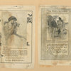 Advertisements from Scribner's Magazine, May 1906 and May 1900, for Ivory Soap depicting a woman smelling flowers, a woman and a sailor standing on the deck of a ship