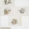 Vos marriage a failure ; Der oak and der vine ; Mr. Charles Follen Adams 'Evening with Yawcob Strauss' [depicting a husband and wife in front of their home, a man hanging onto a miniature earth, a wife taking care of her sick husband and an advertisement].