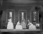 L to R: Margaret Barker (Henrietta Moulton-Barrett), Joyce Carey (Arbel Moulton-Barrett), Dorothy Mathews (Bella Hedley) and Katharine Cornell (Elizabeth Barrett Moulton-Barrett).