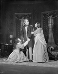 Margaret Barker as Henriette, Charles Waldron as Edward and Katharine Cornell as Elizabeth (right).