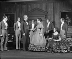 Margaret Barker (Henrietta Barret) center, Charles Waldron (Edward Barrett), Joyce Carey (Arabel) seated, and others.