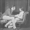 Katharine Cornell (Elizabeth Barrett) and Brian Aherne (Robert Browning).