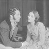 Katharine Cornell (Elizabeth Barrett) and Brian Aherne (Robert Browning).