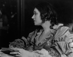 Katharine Cornell as Elizabeth Barrett.