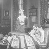 Katharine Cornell (Elizabeth Barrett) and Brenda Forbes (as Wilson, the maid).