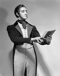 Basil Rathbone as Robert Browning in The Barretts of Wimpole Street (1931).