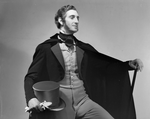 Basil Rathbone as Robert Browning in The Barretts of Wimpole Street (1931).