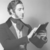 Basil Rathbone as Robert Browning in The Barretts of Wimpole Street (1931).