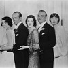 L to R: Adele Astaire, Fred Astaire, Tillie Losch, Frank Morgan and Helen Broderick in The Band Wagon