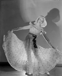 A dancer in long dress in The Band Wagon