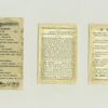 Trade cards for the 1878 Exposition Universelle in Paris depicting buildings and grounds.