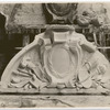 Plaster model of tympanum sculpture