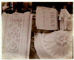 Plaster models of architectural decorations