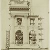 Exterior marble work : plaster model of the south end of the Fifth Avenue facade