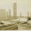 Exterior marble work : initial construction of the Fifth Avenue facade