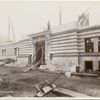 Exterior marble work : construction of the Forty-second Street entrance