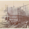 Exterior marble work : construction of the northeast corner