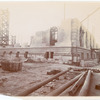 Exterior marble work : northeast corner