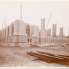 Exterior marble work : northwest corner