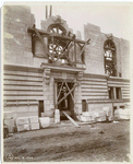 Exterior marble work : Forty-second Street entrance