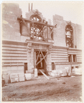 Exterior marble work : Forty-second Street entrance