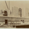 Exterior marble work : northeast corner (east side)