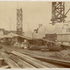 Exterior marble work : east side