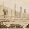 Exterior marble work : west side