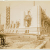 Exterior marble work : construction of the northeast corner